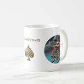Entzückende Hexenpilotin Kaffeetasse (VorderseiteRechts)