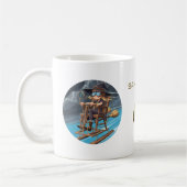 Entzückende Hexenpilotin Kaffeetasse (Links)