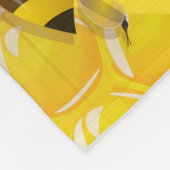 Entzückende Hummel-Biene Fleecedecke (Ecke)