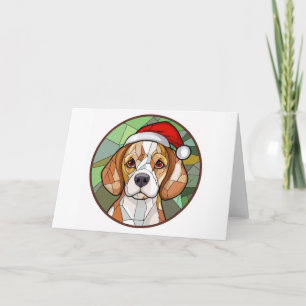 Entzückende Hundelust: Beagle-Weihnachten Karte