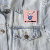 Entzückende Hundet-shirts und -geschenke Button (Beispiel)