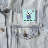 Entzückende Hundet-shirts und -geschenke Button (Beispiel)