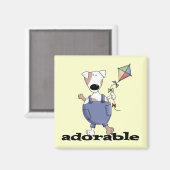 Entzückende HundeT - Shirts und -geschenke Magnet (Vorderseite/Rückseite)