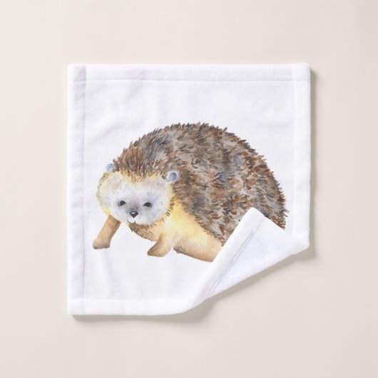Entzückende Igel Badhandtuch Set (Waschlappen)