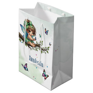 Entzückende kleine Fee Mittlere Geschenktüte