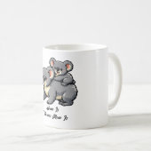 Entzückende Koala-Mutter und Joey Kaffeetasse (VorderseiteRechts)