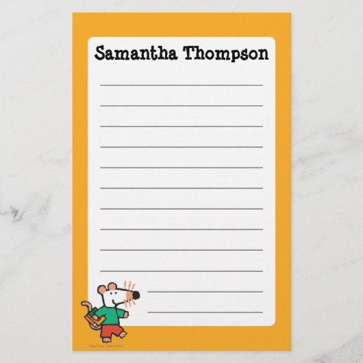 Entzückende Maisy-Lieben zu lesen Briefpapier (Vorderseite)