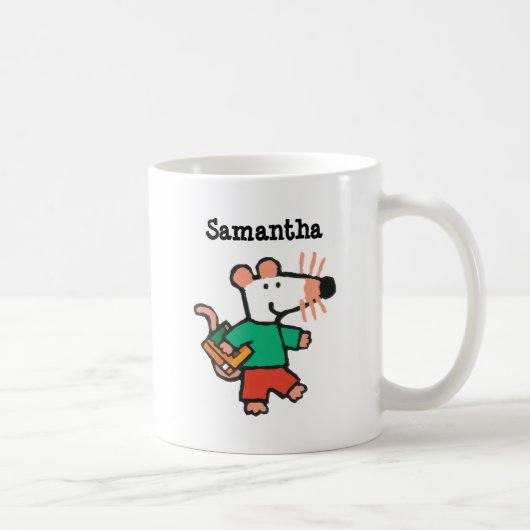 Entzückende Maisy-Lieben zu lesen Kaffeetasse (Rechts)