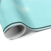 Entzückende Manatis-Schwimmen Geschenkpapier (Rolleneckpunkt)