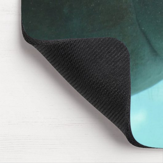 Entzückende Manatis-Schwimmen Mousepad (Ecke)