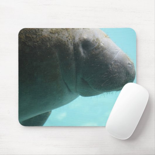 Entzückende Manatis-Schwimmen Mousepad (Mit Mouse)
