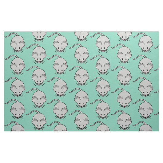 Entzückende Maus Stoff (Fat Quarter (45,7 x 55,9 cm))