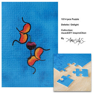 Entzückende muackS!!! - AmaSilyS - 1014 Teile Kuns Puzzle