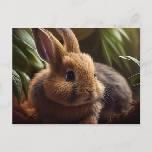 Entzückende Osterpostkarte Postkarte (Vorderseite)