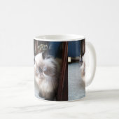 Entzückende persische Himalajakatze Kaffeetasse (VorderseiteRechts)