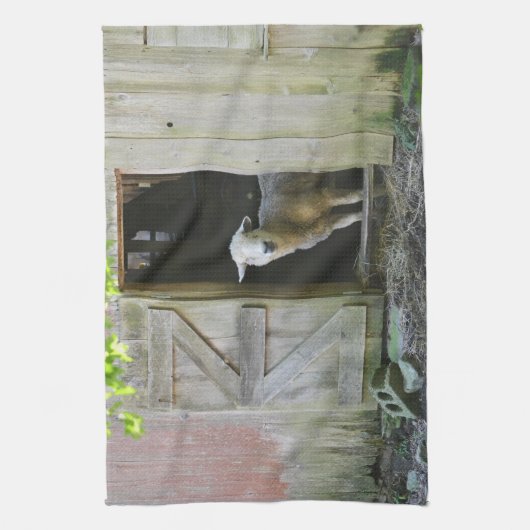 Entzückende Schafe Geschirrtuch (Vertikal)