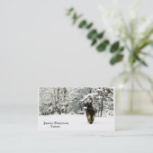 Entzückende Schäferhund-Visitenkarten Visitenkarte (Stehend Vorderseite)