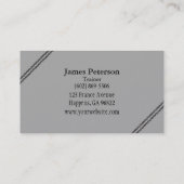 Entzückende Schäferhund-Visitenkarten Visitenkarte (Rückseite)