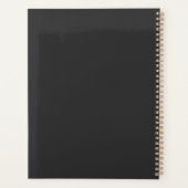 Entzückende Schildkröte liest Bücher (4) Planer (Rückseite)