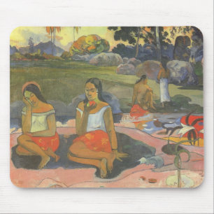 Entzückende Schläfrigkeit von Paul Gauguin, Vintag Mousepad