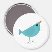 Entzückende skurrile Vogel-Natur-Kunst Magnet (Vorderseite/Rückseite)