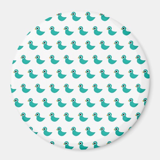 Entzückende skurrile Vogel-Natur-Kunst Magnet (Vorne)