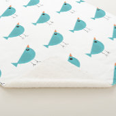 Entzückende skurrile Vogel-Natur-Kunst Sherpadecke (3/4)