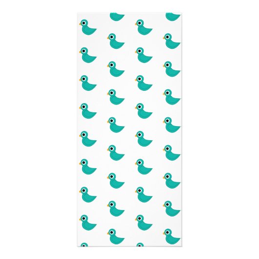 Entzückende skurrile Vogel-Natur-Kunst Werbekarte (Vorne)