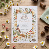 Entzückende Wald-Gnom-Baby-Party