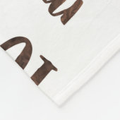 Entzückende Waldtier-Baby-Meilenstein-Decke Fleecedecke (Ecke)