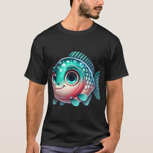 Entzückender Barramundi-Fisch T-Shirt (Vorderseite)