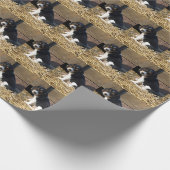 Entzückender Beagle-Welpe Snoopy Geschenkpapier (Ecke)