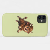 Entzückender Bison läuft spielerisch mit freudiger Case-Mate iPhone Hülle (Rückseite (Horizontal))