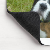 Entzückender Boxer-Welpe Mousemat Mousepad (Ecke)