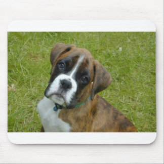 Entzückender Boxer-Welpe Mousemat Mousepad