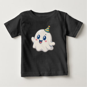 Entzückender Cartoon-Geist Baby T-shirt