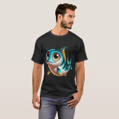 Entzückender Cobia-Fisch T-Shirt (Vorne ganz)