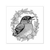 Entzückender Connecticut-Vogel mit Mirabilis Permastempel (Design)