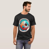 Entzückender Diskusfisch T-Shirt (Vorne ganz)