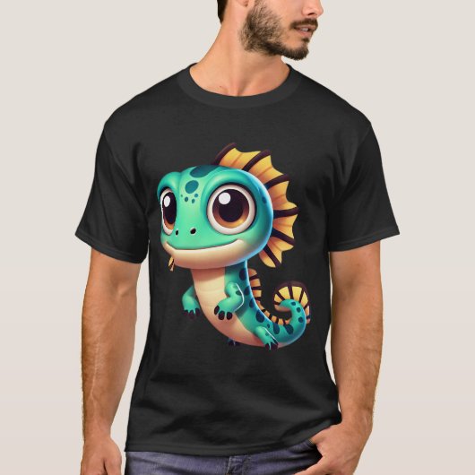 Entzückender Eidechsenfisch T-Shirt (Vorderseite)