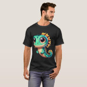 Entzückender Eidechsenfisch T-Shirt (Vorne ganz)