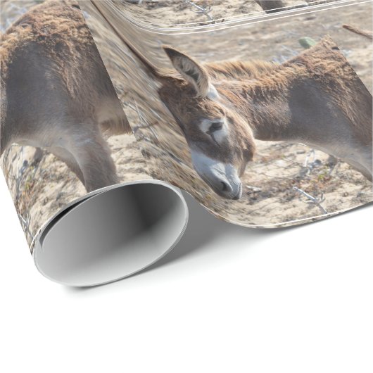 Entzückender Esel Geschenkpapier (Rolleneckpunkt)