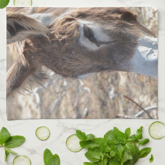 Entzückender Esel Geschirrtuch (Gefaltet)