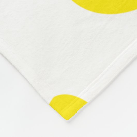 Entzückender gelber Gummi duckt Duckies Fleecedecke (Ecke)