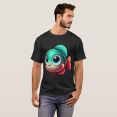 Entzückender Gurami-Fisch T-Shirt (Vorne ganz)