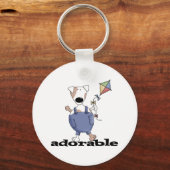 ENTZÜCKENDER HUND SCHLÜSSELANHÄNGER (Vorderseite)