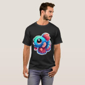 Entzückender Kampffisch T-Shirt (Vorne ganz)