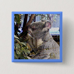 Entzückender Koala Button