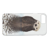 Entzückender lächelnder Otter im See Case-Mate iPhone Hülle (Rückseite (Horizontal))