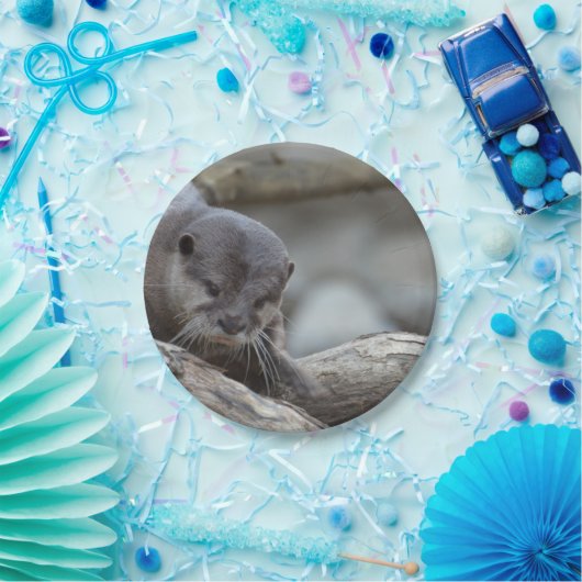 Entzückender Otter Pappteller (Party)